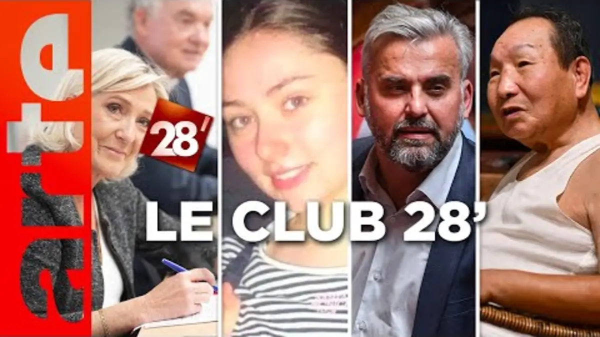 replay de Gouvernement "sous tutelle" du RN, meurtre de Philippine, retraites : le Club | 28 minutes | ARTE