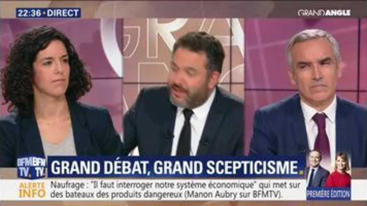 replay de Grand débat, grand scepticisme