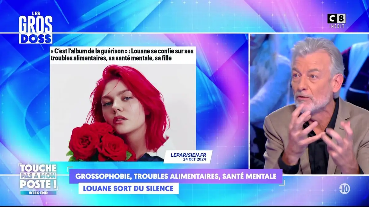 replay de Grossophobie, troubles alimentaires, santé mentale : Louane sort du silence