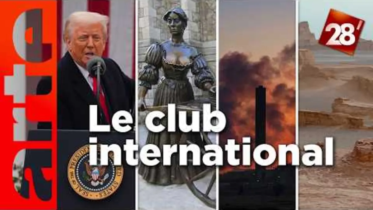 replay de Guerre commerciale, extraction de charbon, Molly Malone : Le Club international | 28 minutes | ARTE
