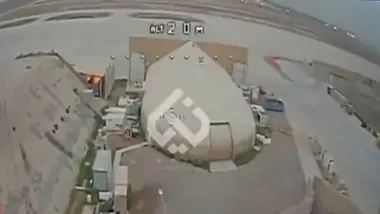 Guerre en Iran : les images d'un drone à l'assaut d'une base américaine diffusées par la propagande du régime