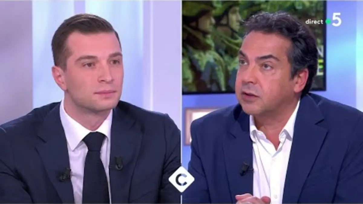 replay de Guerre en Ukraine : quelle est vraiment la position du RN ? - L’Édito - C à vous - 27/03/2024