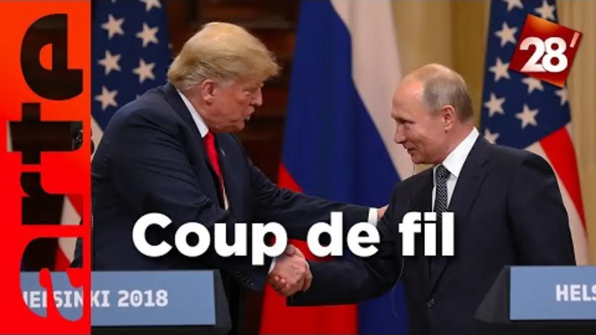 replay de Guerre en Ukraine : Zelensky et l’Europe mis hors-jeu par Trump ? | 28 minutes | ARTE
