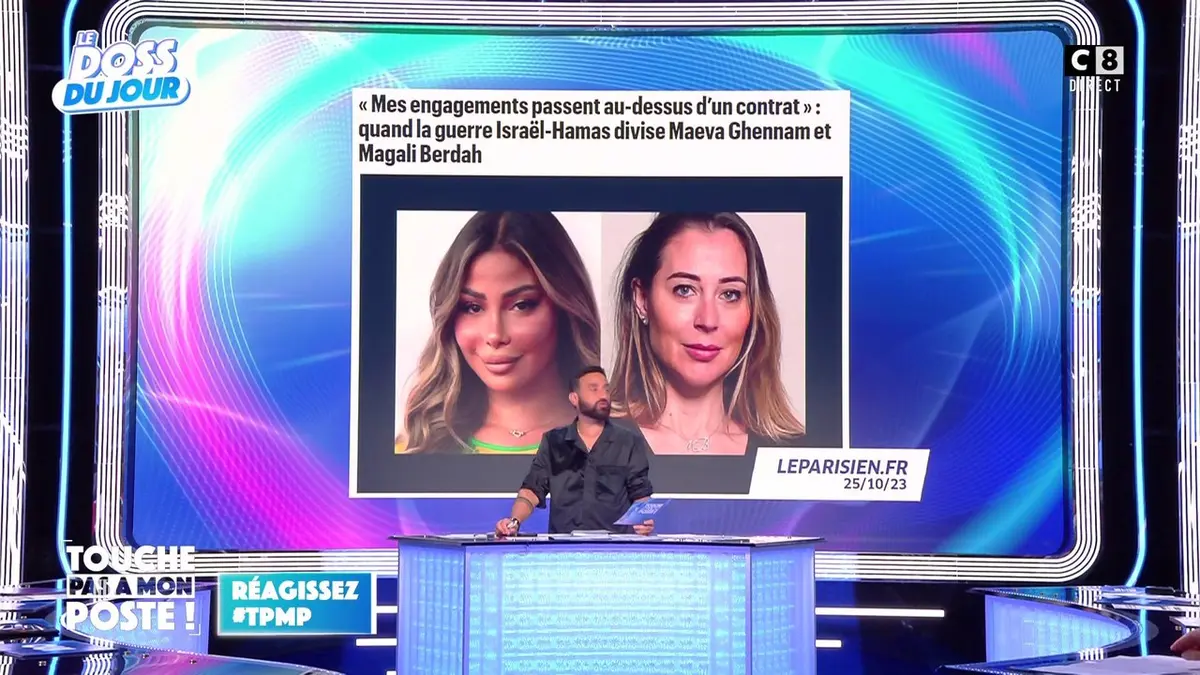 replay de Guerre Hamas/Israël : Maeva Ghennam rompt son contrat avec Magali Berdah !