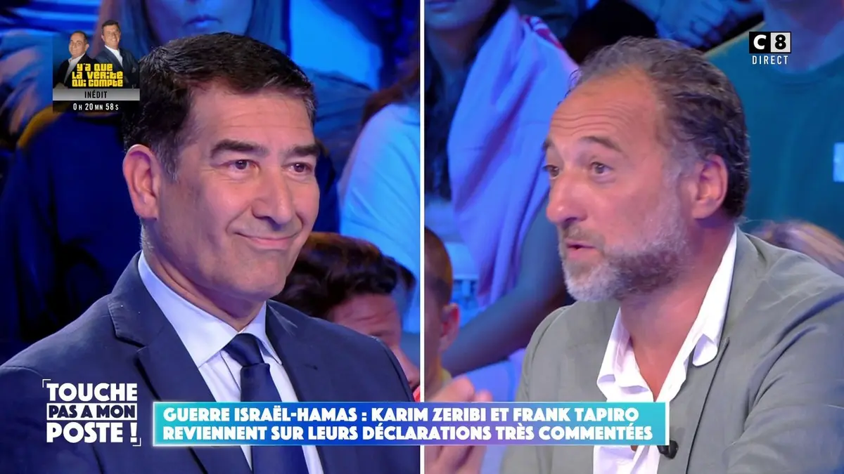 replay de Guerre Israël-Hamas : Karim Zeribi et Frank Tapiro sur leurs déclarations très commentées