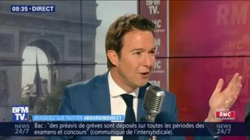 replay de Guillaume Peltier face à Jean-Jacques Bourdin en direct