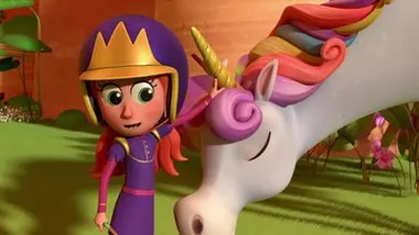 Gus le chevalier minus - La licorne mauve