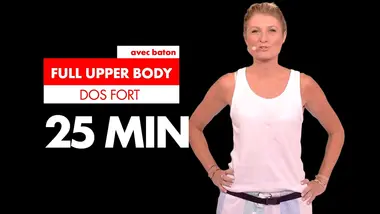 HAUT DU CORPS AVEC BÂTON 🔥 Tonifie bras & dos facilement