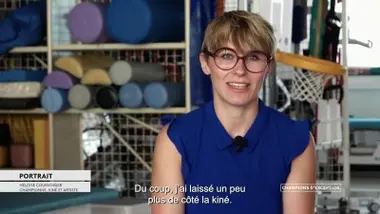 Héloïse Courvoisier / Para athlètes français à Charléty