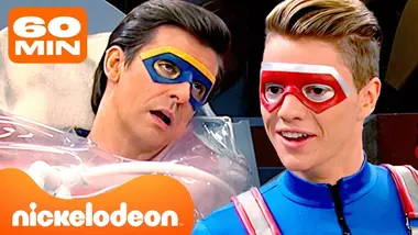 Henry Danger | 1 Heure de Henry Danger Sauvant Captain Man! | Nickelodeon France