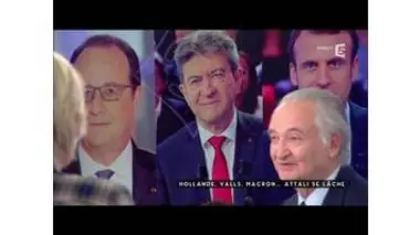 Hollande, Valls, Macron... Attali se lâche - C à vous - 30/11/2016