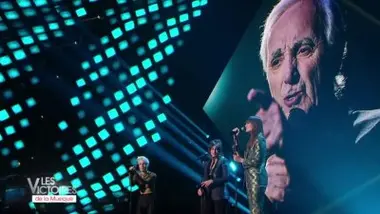 Hommage à Charles Aznavour par Clara Luciani, Jeanne Added et Camélia Jordana / #Victoires2019