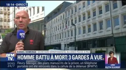 replay de Homme battu à mort à Pau: trois personnes placées en garde à vue
