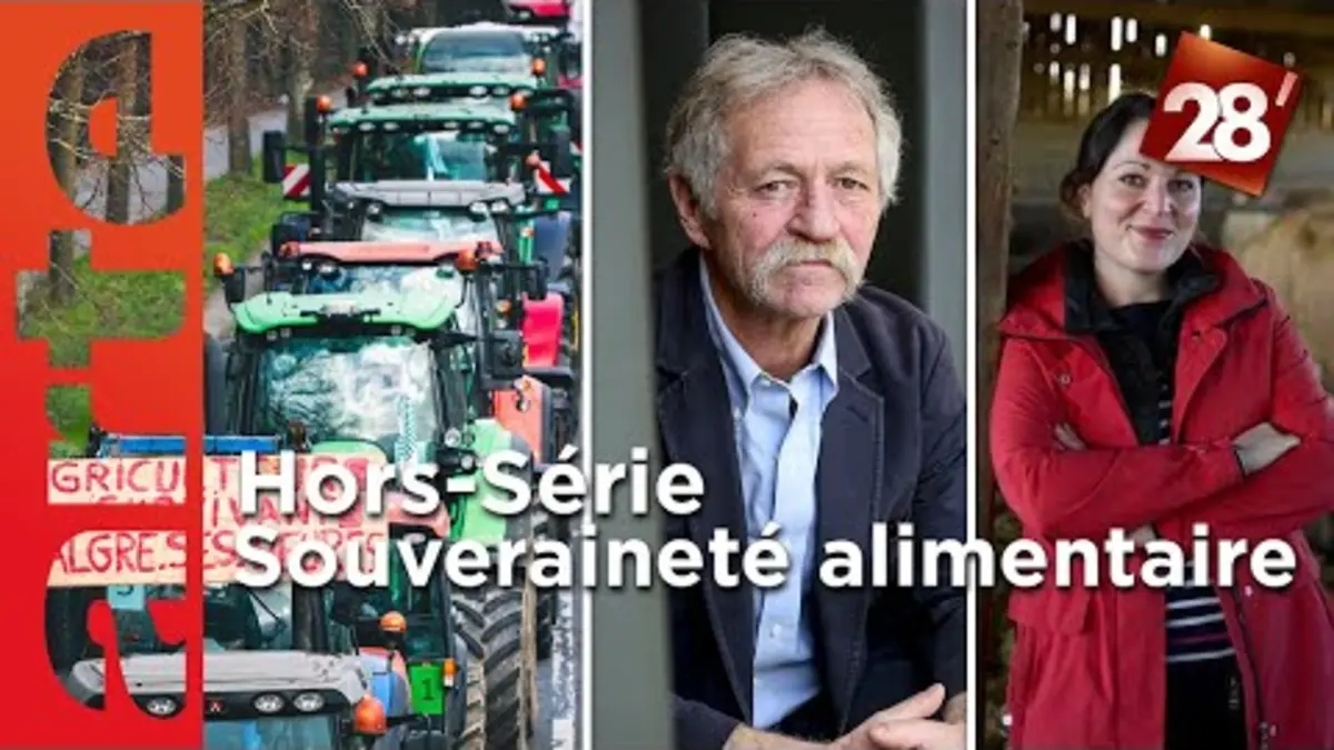 replay de Hors-série : Les paysans sur tous les fronts ? / José Bové & Anne-Cécile Suzanne | 28 minutes | ARTE