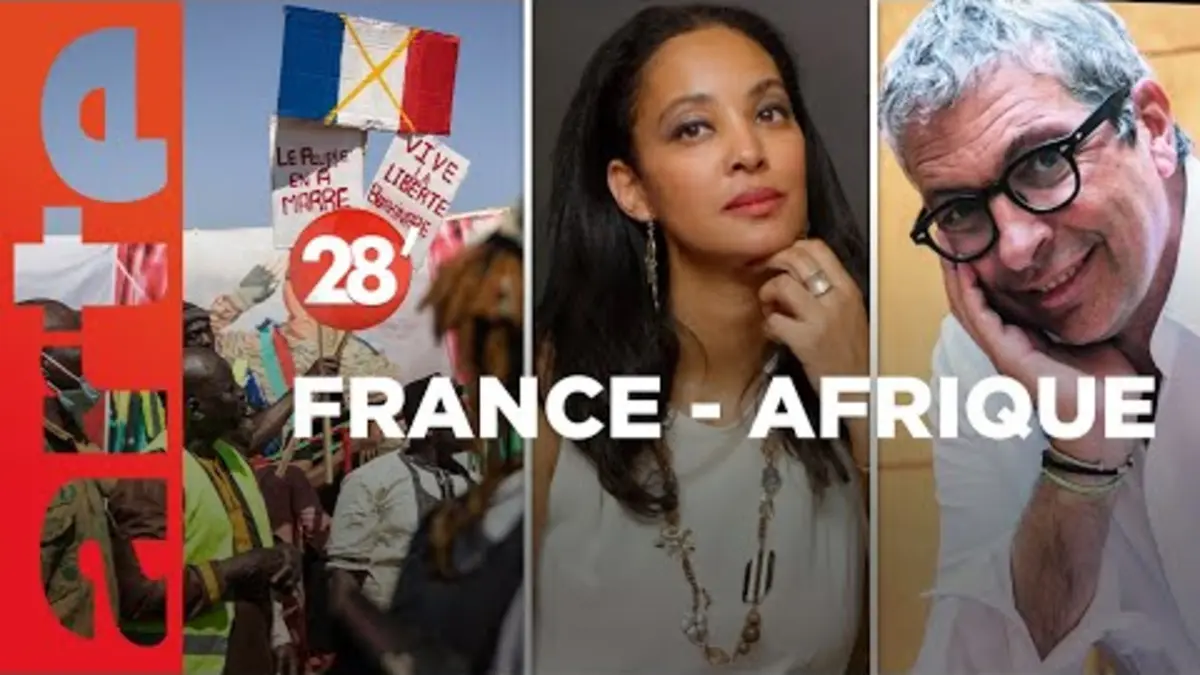 replay de Hors-série relations France - Afrique | Niagalé Bagayoko et Zyad Limam - 28 Minutes - ARTE
