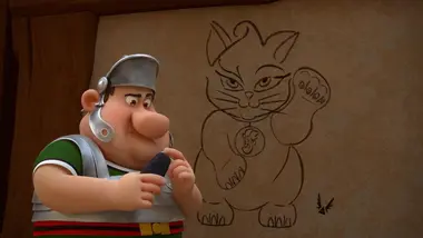 Idéfix et les Irréductibles : Goudurix fait le mur