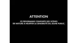 Il boit le sang directement dans le cou d'une chèvre