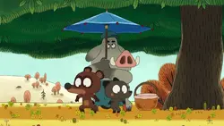 Il pleut des châtaignes