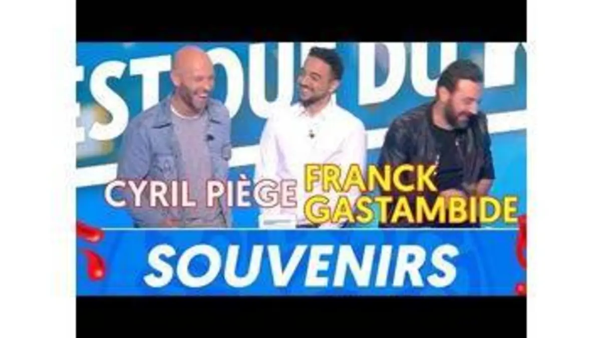 replay de Il y a deux ans dans TPMP... Cyril Hanouna piégeait Franck Gastambide !