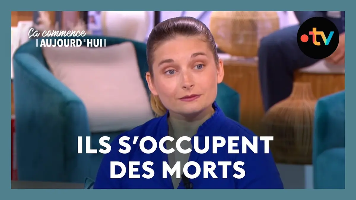 replay de Ils ont choisi un métier en lien avec la mort - Ça commence aujourd'hui