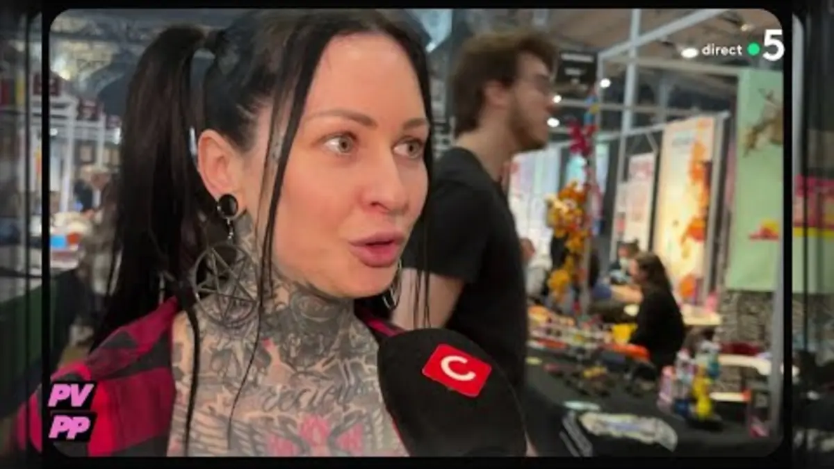 replay de Immersion au salon mondial du Tatouage à Paris - Pas vu Pas Pris de Mohamed Bouhafsi - C à vous