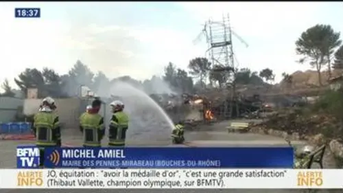 replay de Incendies dans les Bouches-du-Rhône: "On en est à une quinzaine d'habitations sévèrement endommagées", Michel Amiel