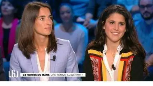 replay de Inès Taittinger aux 24 heures du Mans