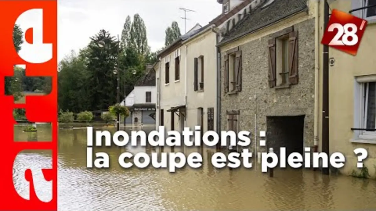 replay de Inondations : sommes-nous condamnés à vivre les pieds dans l’eau ? | 28 minutes | ARTE