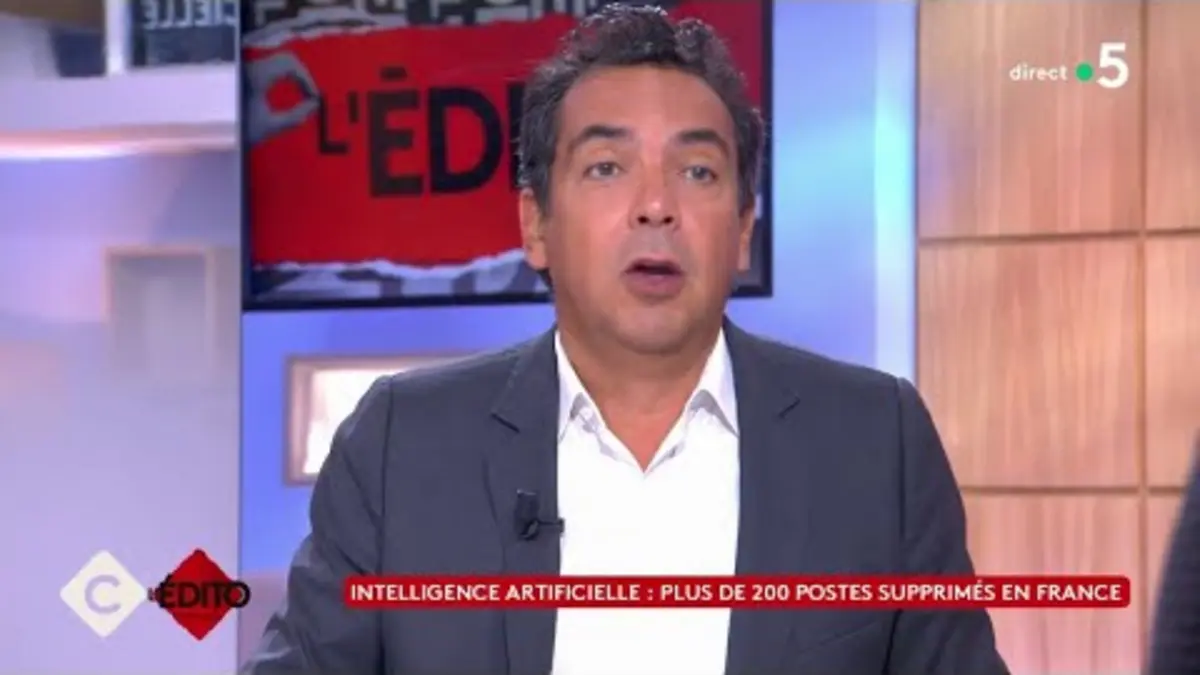 replay de Intelligence artificielle : comment l’encadrer ? - L’Édito de Patrick Cohen - C à vous - 21/09/2023