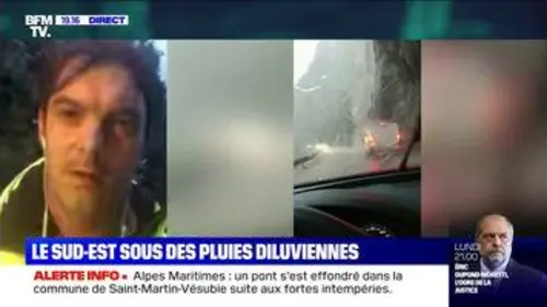 replay de Intempéries à Grasse: "Des dégâts matériels" mais "pas de blessé dans la commune", selon le maire