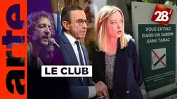 Interdiction de fumer, immigration en Italie, canicule, masculinisme : Le Club | 28 minutes | ARTE
