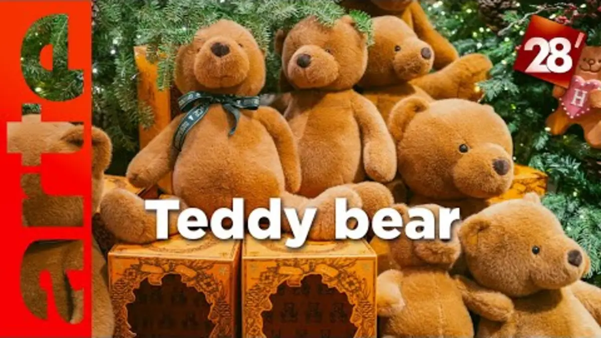 replay de Intéressant : D’où viennent les ours en peluche ? | 28 minutes | ARTE