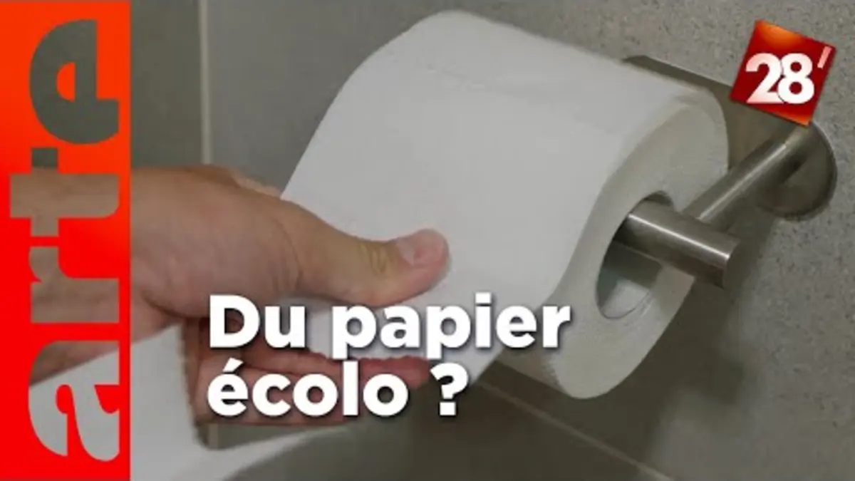 replay de Intéressant : Peut-on faire pousser son propre papier toilette ? | 28 minutes | ARTE