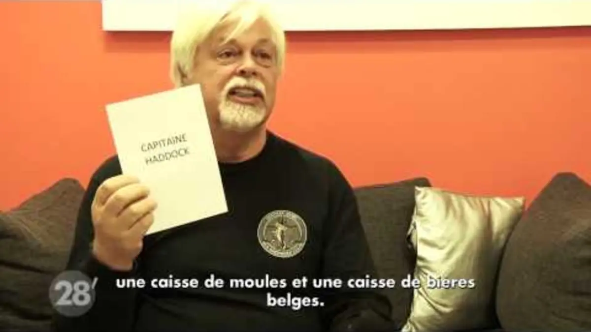 replay de Interview "à la carte" du capitaine Paul Watson - 28 minutes - ARTE