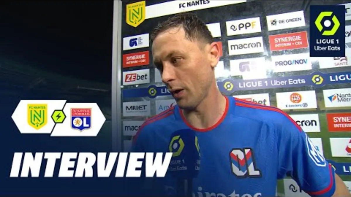 replay de Interview de fin de match : FC NANTES - OLYMPIQUE LYONNAIS (1-3) / 2023-2024