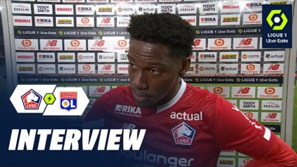replay de Interview de fin de match : LOSC LILLE - OLYMPIQUE LYONNAIS (3-4) / 2023-2024