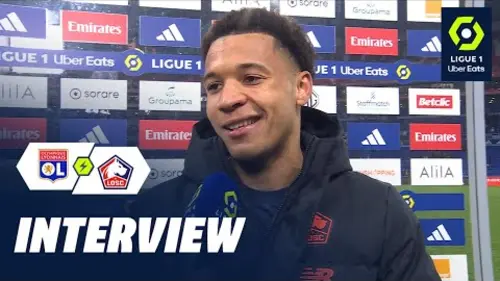 replay de Interview de fin de match : OLYMPIQUE LYONNAIS - LOSC LILLE (0-2) / 2023-2024