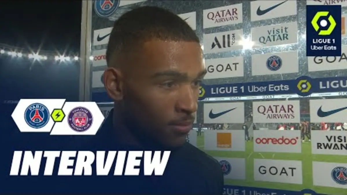 replay de Interview de fin de match : PARIS SAINT-GERMAIN - TOULOUSE FC (1-3) / 2023-2024