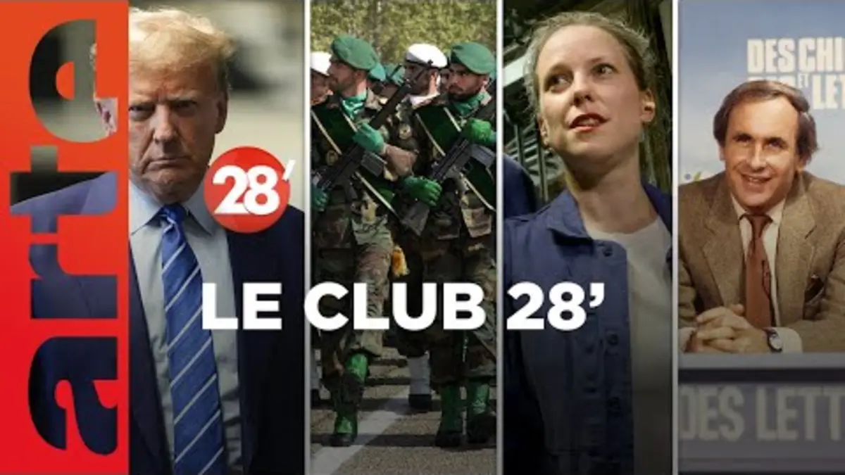 replay de Iran-Israël, élections américaines, hommage à Patrice Laffont : le Club 28' ! - 28 Minutes - ARTE