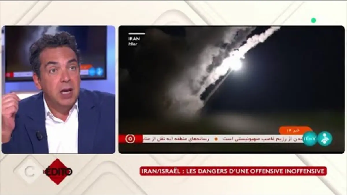 replay de Iran/Israël : les dangers d’une offensive inoffensive - L’Édito - C à vous - 15/04/2024