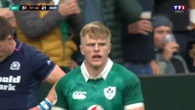 Irlande - Écosse : voir l'essai de Tommy O'Brien