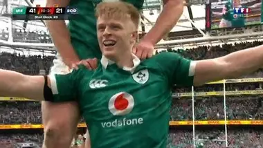 Irlande - Écosse : voir le deuxième essai de Tommy O'Brien