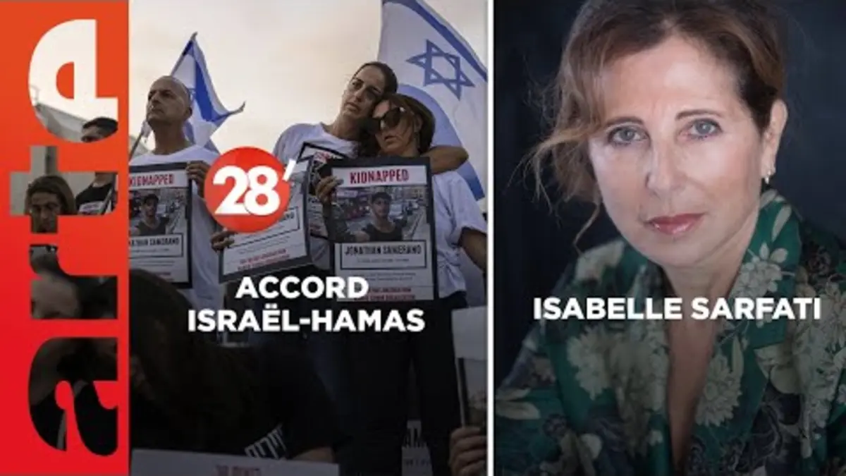 replay de Isabelle Sarfati / Qui sort gagnant de l’accord entre Israël et le Hamas ? - 28 Minutes - ARTE