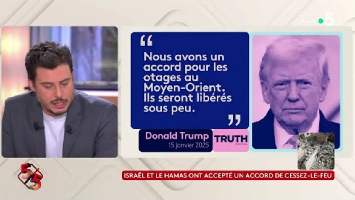 replay de Israël et le Hamas ont accepté un accord de cessez-le-feu - Le 5/5 - C à Vous