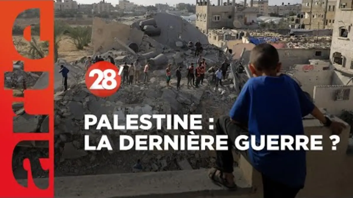 replay de Israël - Gaza : aux origines du 7 octobre avec Elias Sanbar - 28 Minutes - ARTE