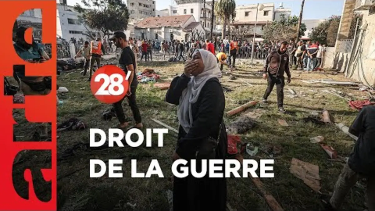 replay de Israël-Hamas : le droit de la guerre existe-t-il encore ? - 28 Minutes - ARTE