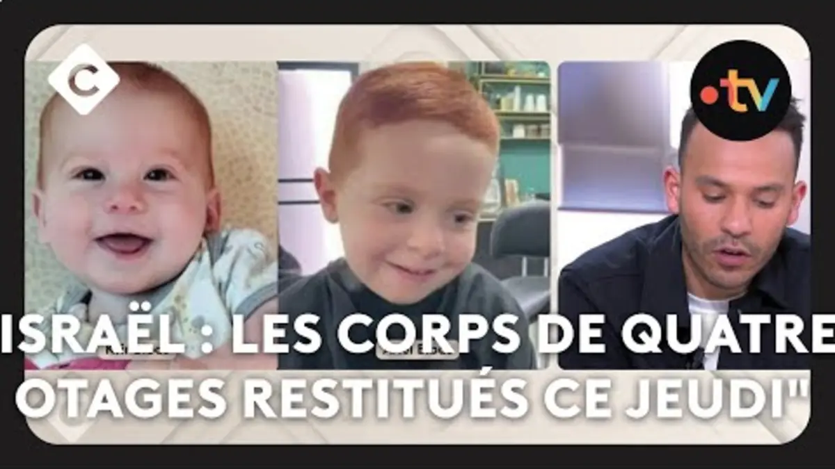 replay de Israël : les corps de quatre otages restitués ce jeudi - La Story - C à Vous