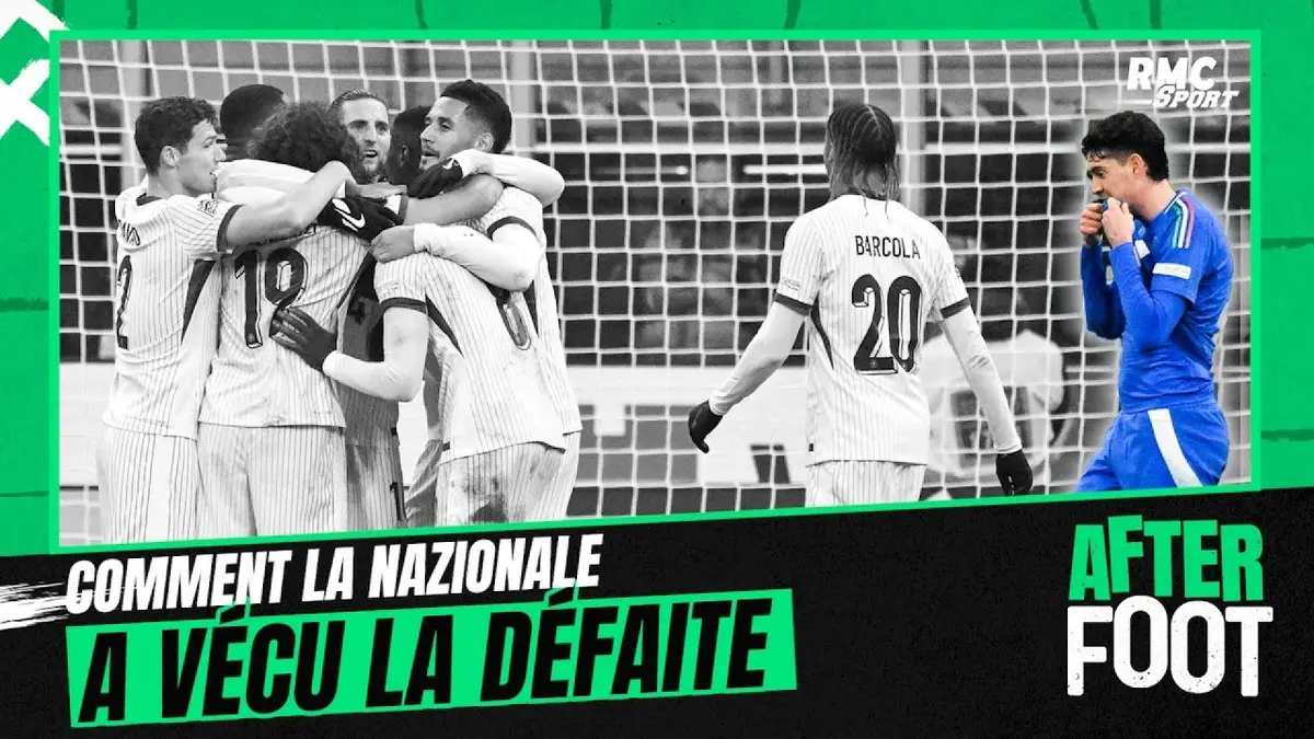 replay de Italie 1-3 France : "Retour sur terre", comment l'Italie a vécu la défaite face aux Bleus