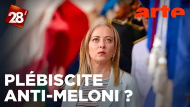 Italie : un référendum qui se transforme en plébiscite anti-Meloni ? | 28 minutes | ARTE