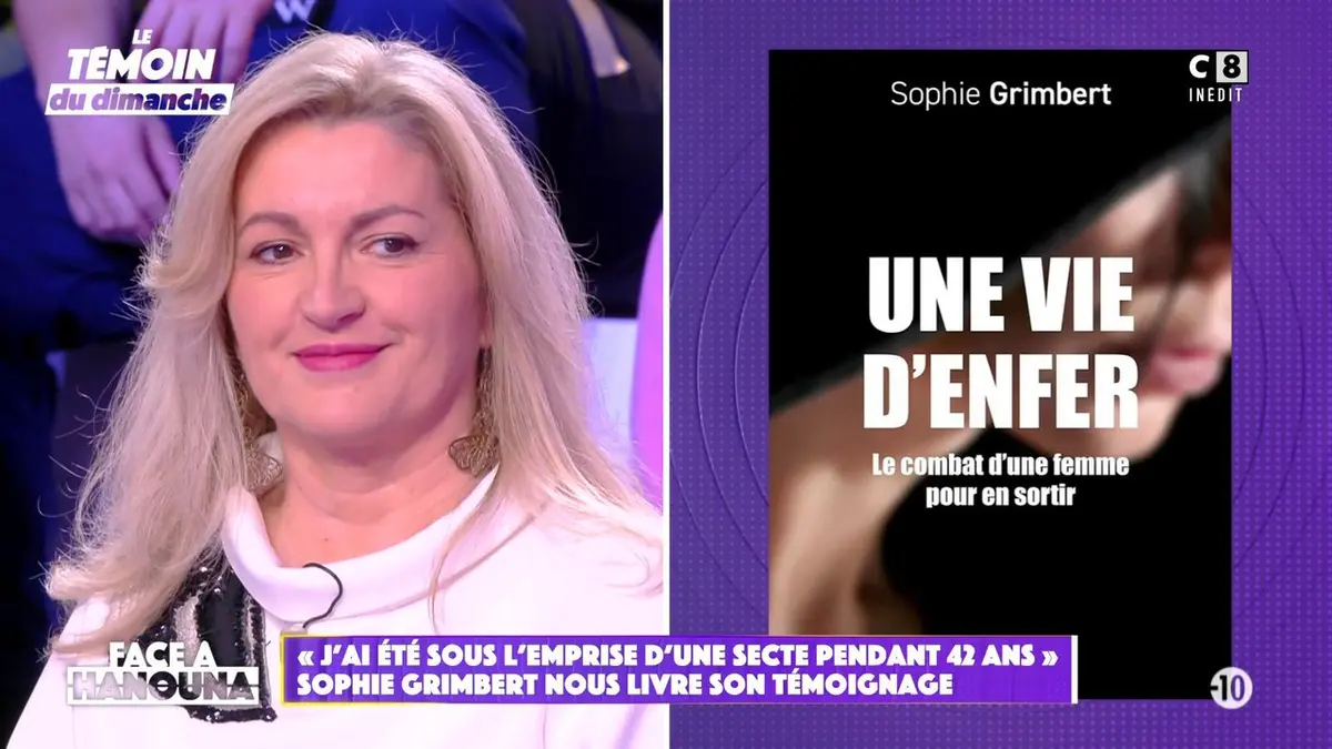 replay de "J'ai été sous l'emprise d'une secte pendant 42 ans", le témoignage de Sophie Grimbert